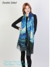 The Starry Night Double-sided Oil Painting Design Fashion Scarf